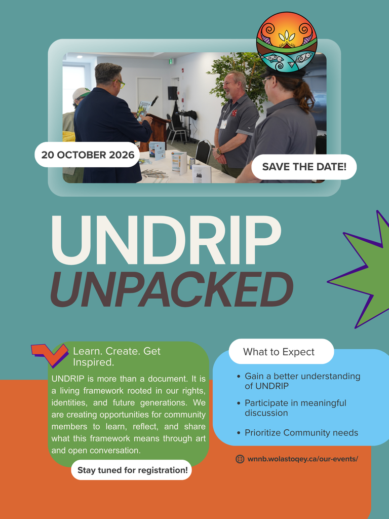 undrip poster save the date